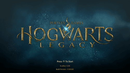 Hogwarts Legacy Game Loading Screen