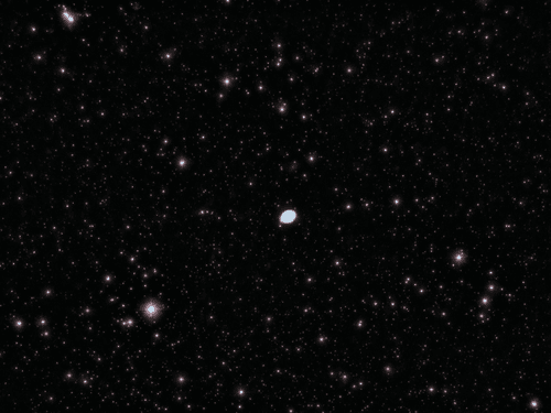 A 10 minute capture of the M57 Ring Nebula